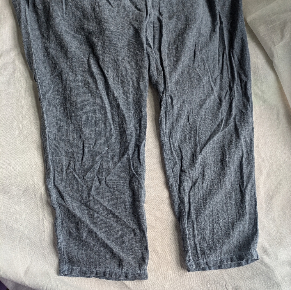 Made In Italy Adjustable Linen Blend Jumper - Picture 12 of 12